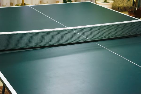 Ping Pong Table Assembly in Sherman