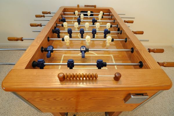 Foosball Table Assembly in Sherman